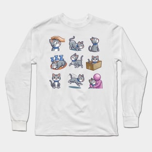Sims 4 Cat Collection V1 Long Sleeve T-Shirt